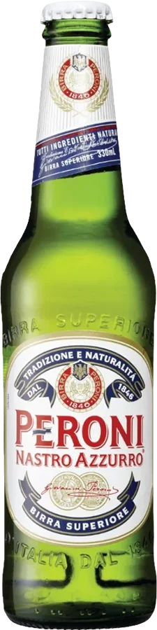 Peroni Nastro Azzuro (IMPORTED STOCK) / 330mL / Bottles