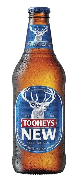 Tooheys New Lager / 375mL / Bottles