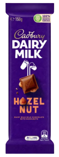 Cadbury - Dairy Milk Chocolate / Hazelnut / 150g