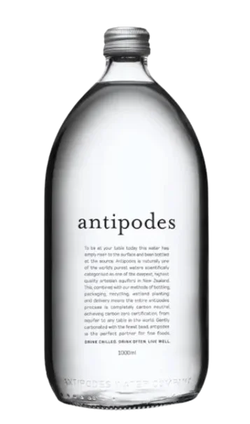 Antipodes Sparkling Mineral Water / 1L / Glass