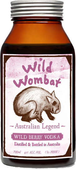 Wild Wombat - Wild Berry Vodka / 700mL