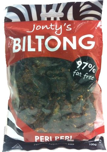 Jonty's Biltong - Peri Peri Beef / 95g