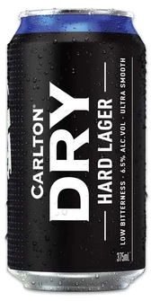 Carlton - Dry Lager / Low Carb / 375mL / Cans