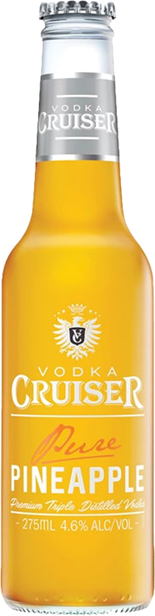 Vodka Cruiser - Pure Pineapple / 275mL / Bottles