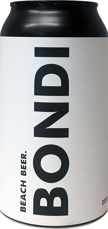 The Bondi Brewing Co - Beach Beer Bondi XPA / 375mL / Can