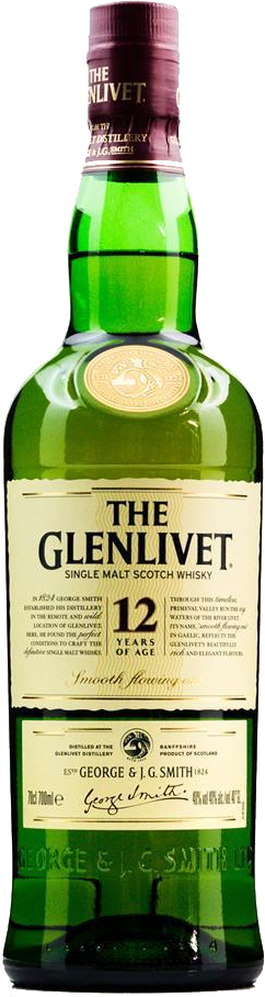 Glenlivet - Scotch Whisky / 12yo / 700mL