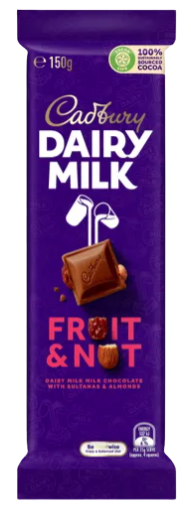 Cadbury - Dairy Milk Chocolate / Fruit and Nut / 150g