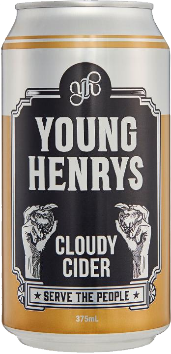 Young Henrys - Cloudy Cider / 375mL / Can