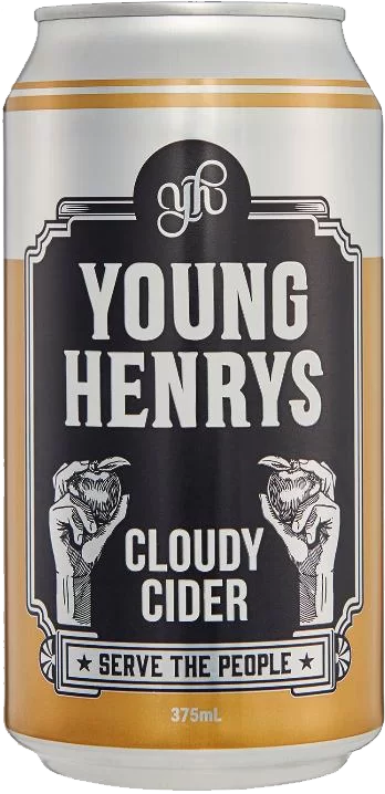 Young Henrys Cloudy Cider / 375mL / Can