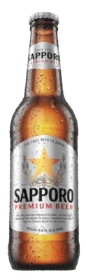 Sapporo  Lager Beer / 355mL / Bottles