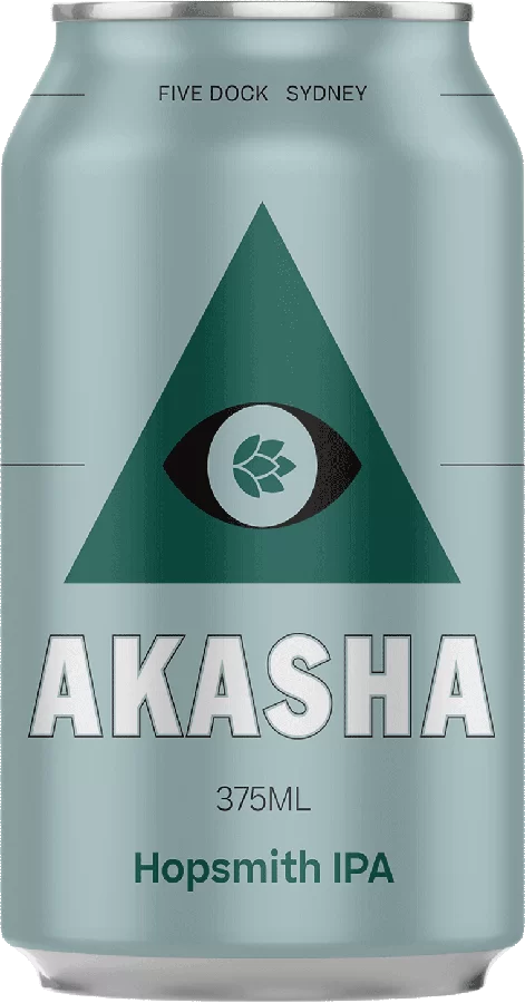 Akasha Brewing Company Hopsmith IPA / 375mL / Cans