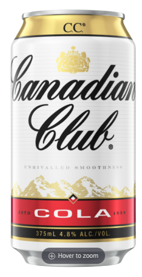 Canadian Club - Cola / 375mL / Can