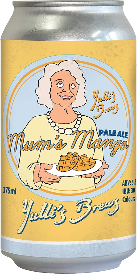 Yulli's Brews - Mum's Mango Pale Ale / 375mL / Can