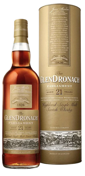 GlenDronach - Scotch Whisky / Single Malt / 21yo Parliament / 700mL