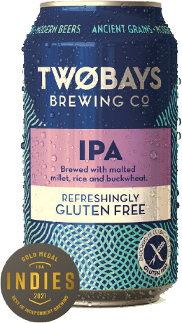 TwoBays Brewing Co - IPA / Gluten Free / 375mL