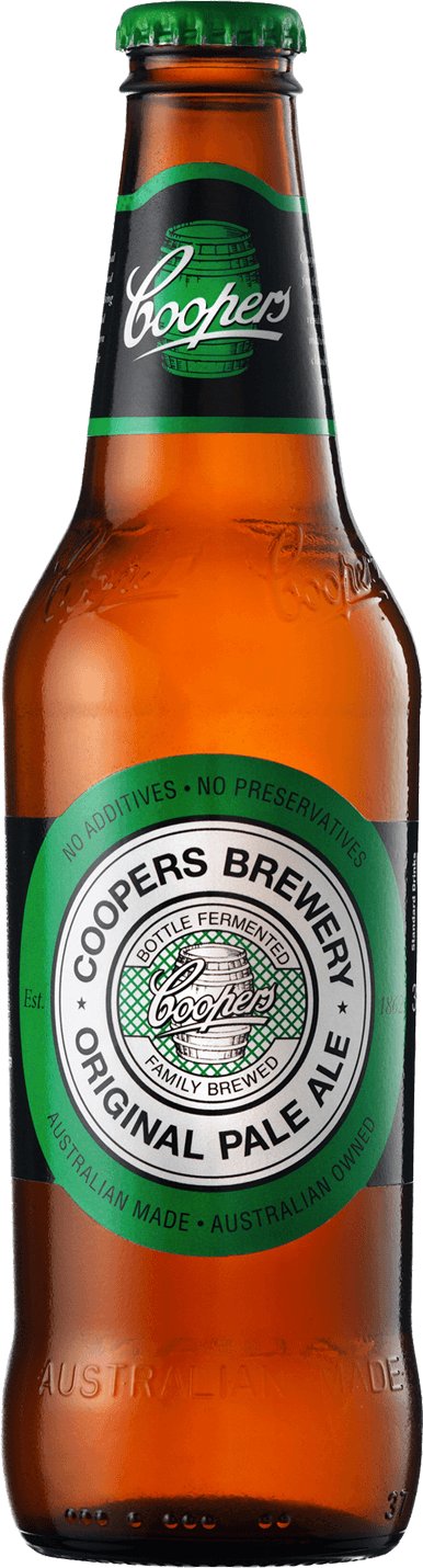 Coopers Pale Ale (Green) / 375mL / BOTTLES