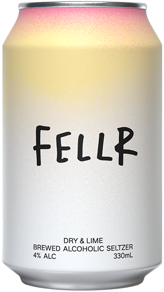 Fellr - Dry & Lime Seltzer / 330mL
