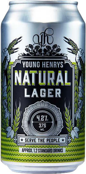 Young Henrys - Natural Lager / 375mL / Can
