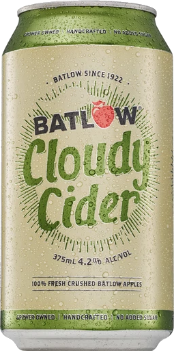 Batlow - Cloudy Cider / 375mL / Can