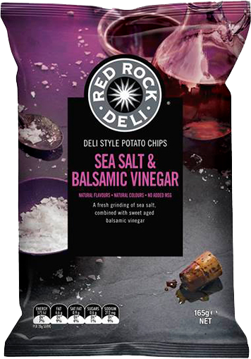 Red Rock - Balsamic Salt and Vinegar / 165g