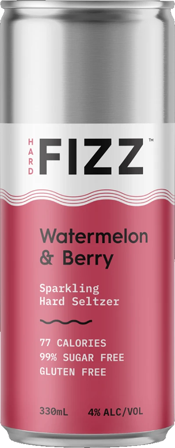 Hard Fizz - Watermelon & Berry / 330mL