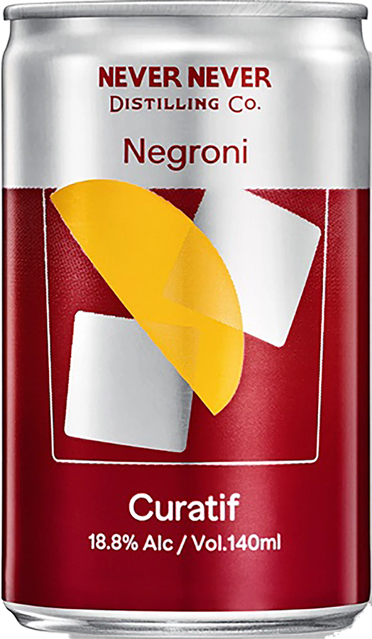 Curatif - Never Never Distilling Co Negroni / 140mL / Cans