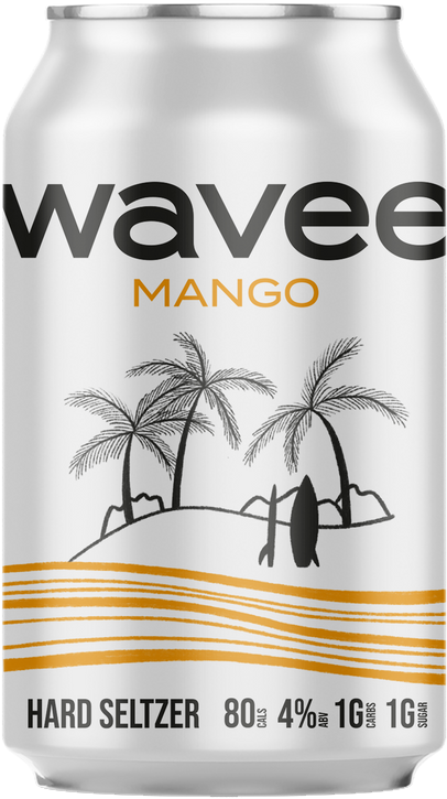 Wavee Hard Seltzer - Mango / 330mL