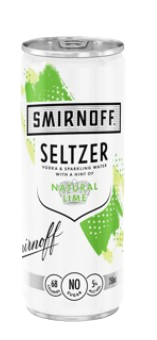 Smirnoff - Classic Lime Seltzer / 250mL / Can