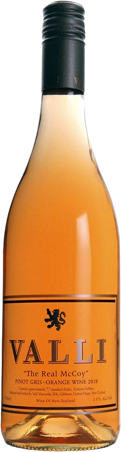 Valli - Orange Pinot Gris 'The real McCoy' / 2019 / 750mL