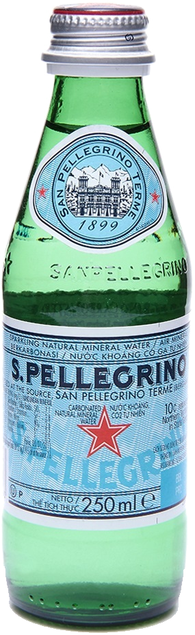 San Pellegrino - Sparkling Natural Mineral Water / 250mL / Bottles