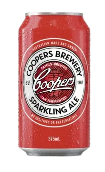 Coopers Sparkling Ale (Red) / 375mL / Cans