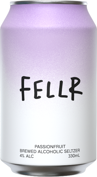 Fellr - Passionfruit Seltzer / 330mL / Cans