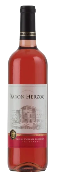 Baron Herzog Rose / Kosher & Mevushal / 2019 / 750mL