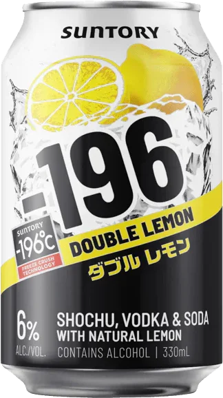 Suntory 196 Double Lemon / 330mL / Cans