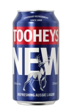 Tooheys New Lager / 375mL / Cans