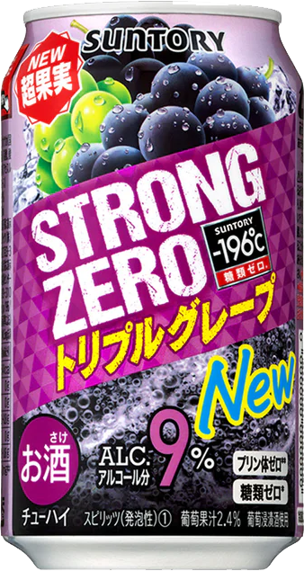 Suntory - Strong Zero Grape / 350mL
