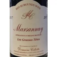Philippe Collotte -  Marsannay Les Grasses Tetes Rouge 2022 375mL